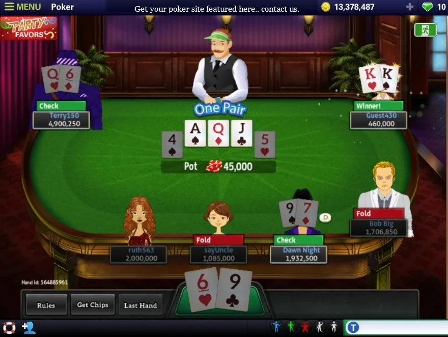 Poker instructions